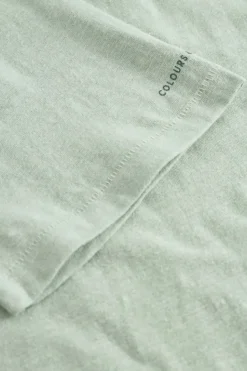 T-Shirts & Polos*Colours & Sons Polo Leinen Blend - Lime