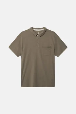T-Shirts & Polos|T-Shirts & Polos*Colours & Sons Poloshirt Slub - Olive