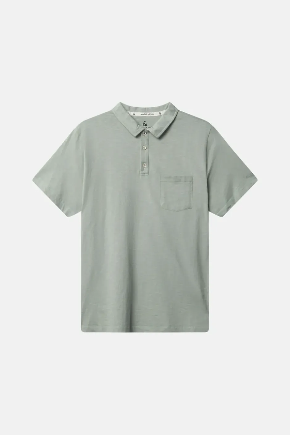 T-Shirts & Polos|T-Shirts & Polos*Colours & Sons Polo - Slub - Lime