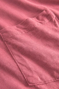 T-Shirts & Polos|T-Shirts & Polos*Colours & Sons Polo - Slub - Mauve