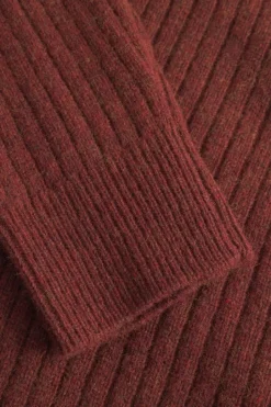 Pullover*Colours & Sons Pullover Johnny Kragen - Brandy