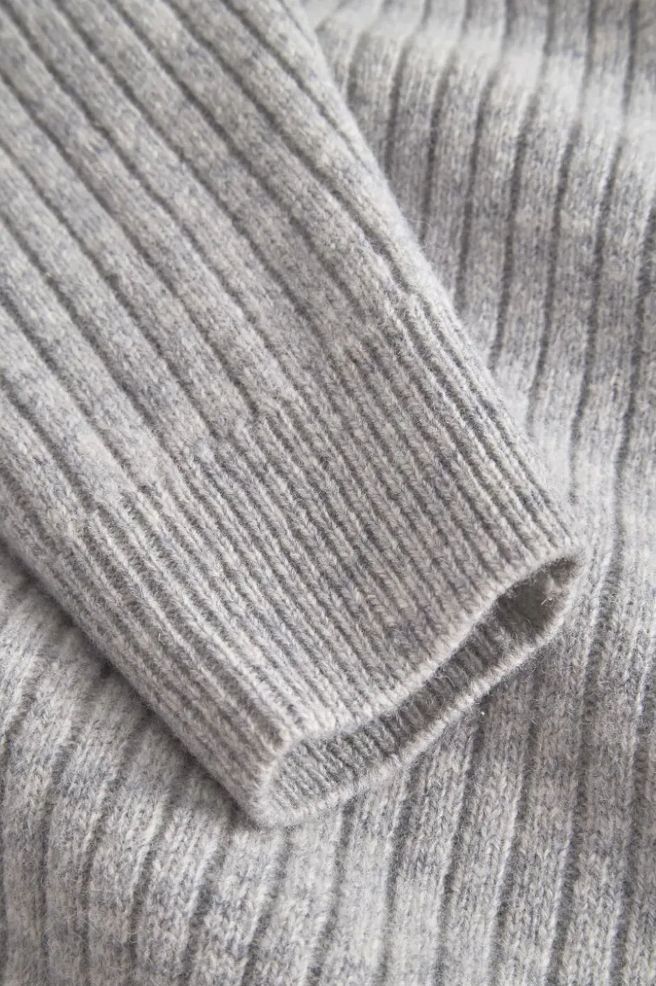 Pullover*Colours & Sons Pullover Johnny Kragen - Silver
