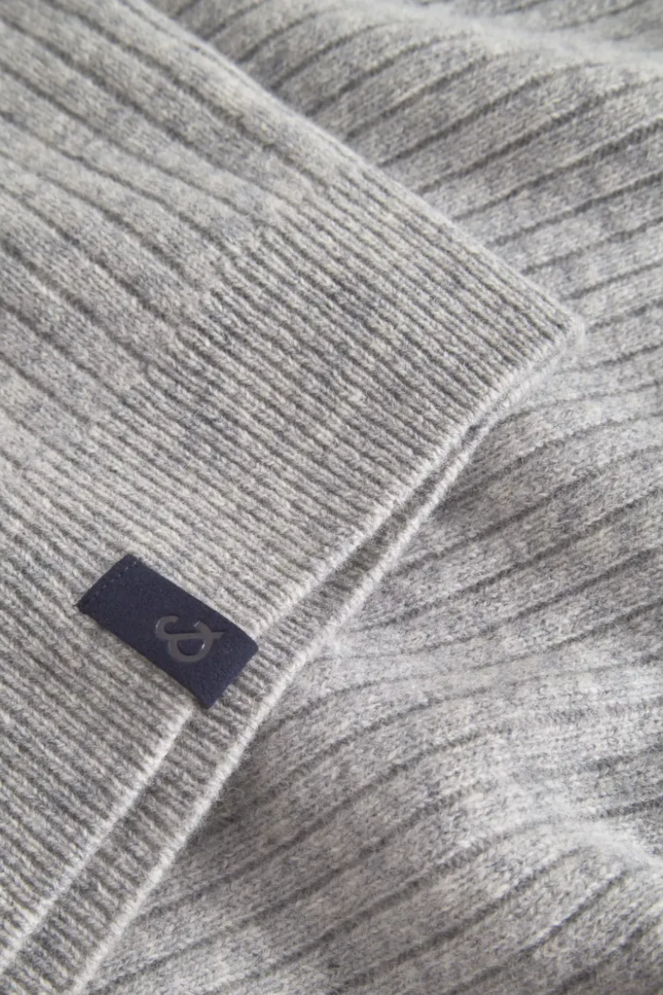 Pullover*Colours & Sons Pullover Johnny Kragen - Silver