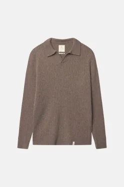 Pullover*Colours & Sons Pullover Johnny Kragen - Soil