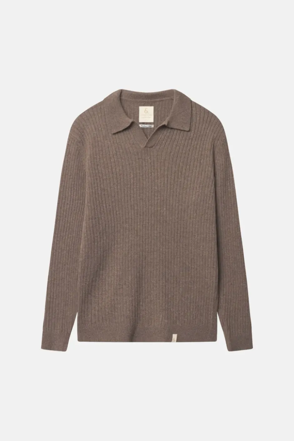 Pullover*Colours & Sons Pullover Johnny Kragen - Soil