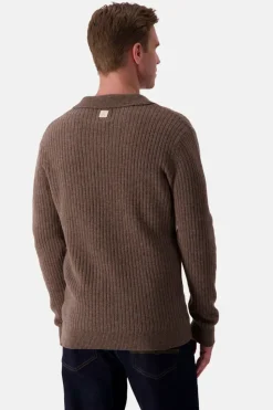 Pullover*Colours & Sons Pullover Johnny Kragen - Soil