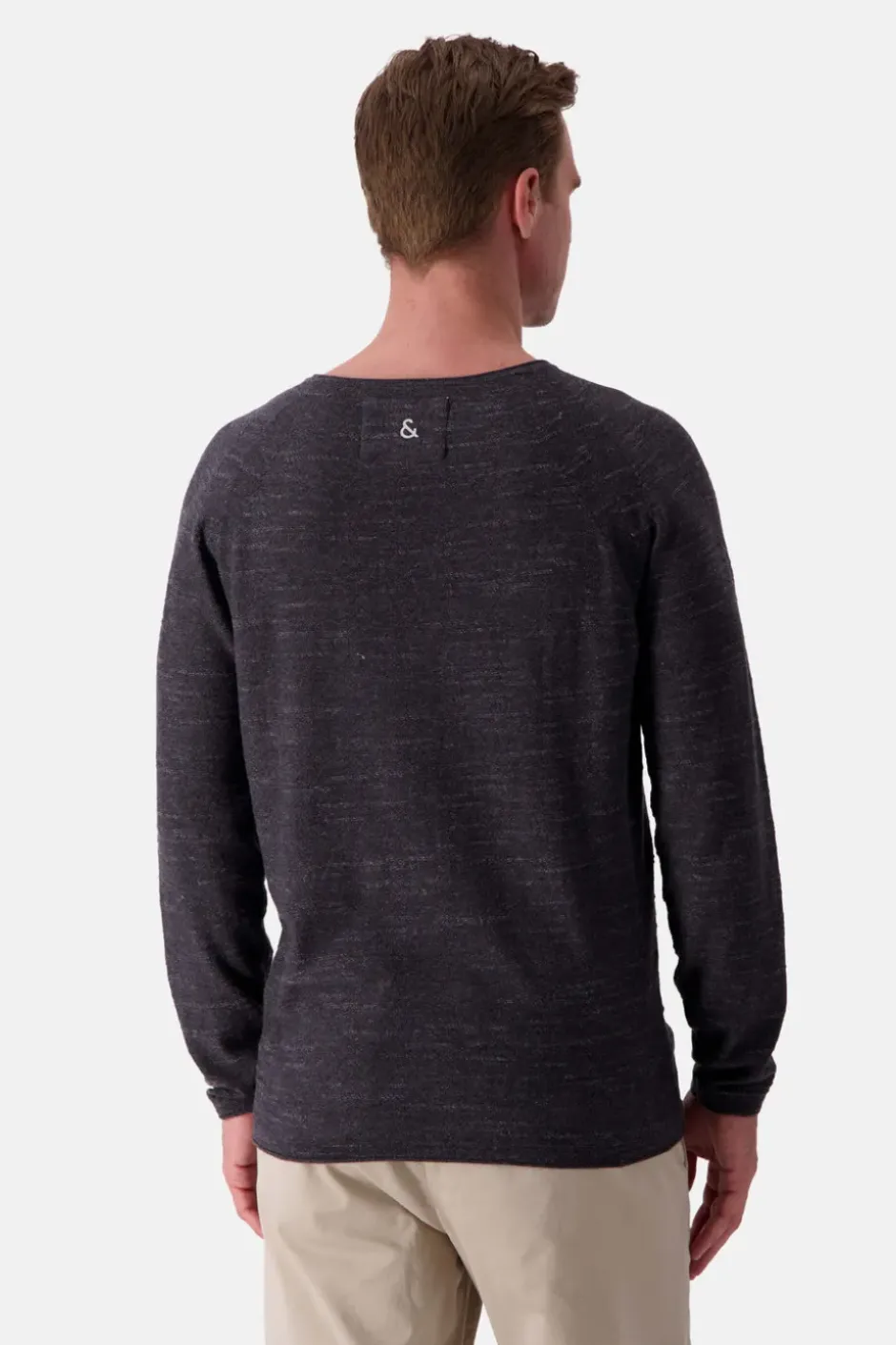 Pullover*Colours & Sons Pullover Slub - Anthracite