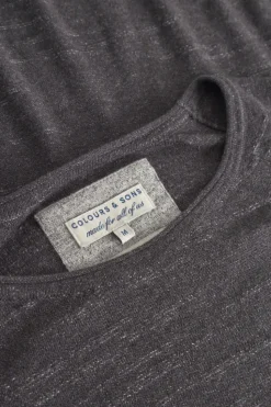 Pullover*Colours & Sons Pullover Slub - Anthracite
