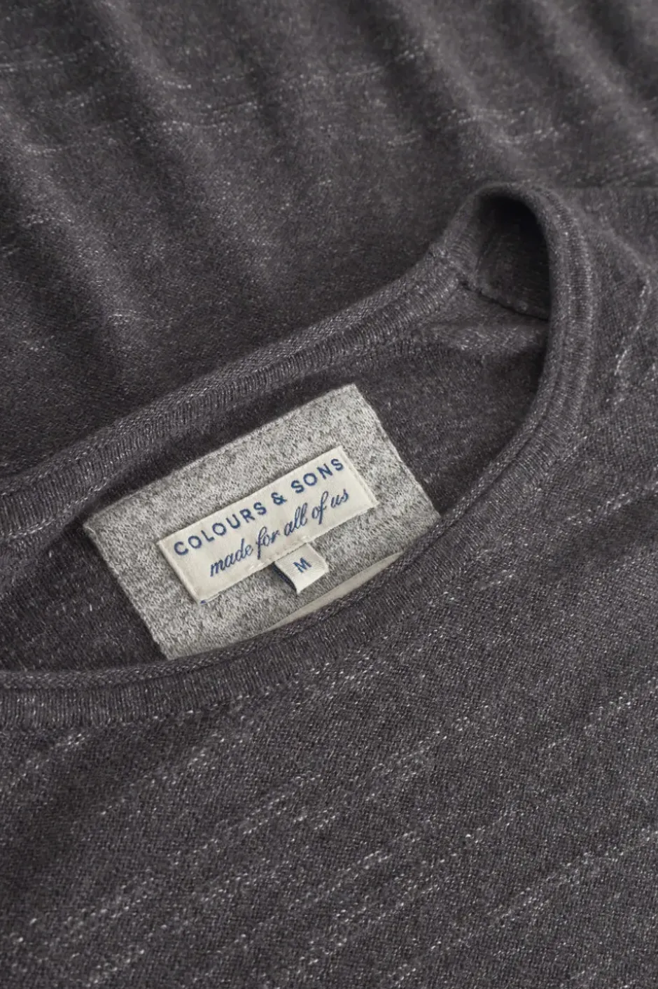 Pullover*Colours & Sons Pullover Slub - Anthracite