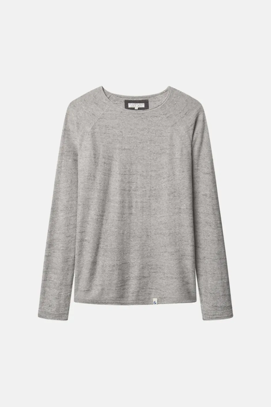 Pullover*Colours & Sons Pullover Slub - Silver