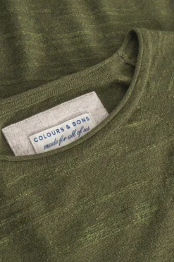 Pullover*Colours & Sons Pullover Slub - Yucca