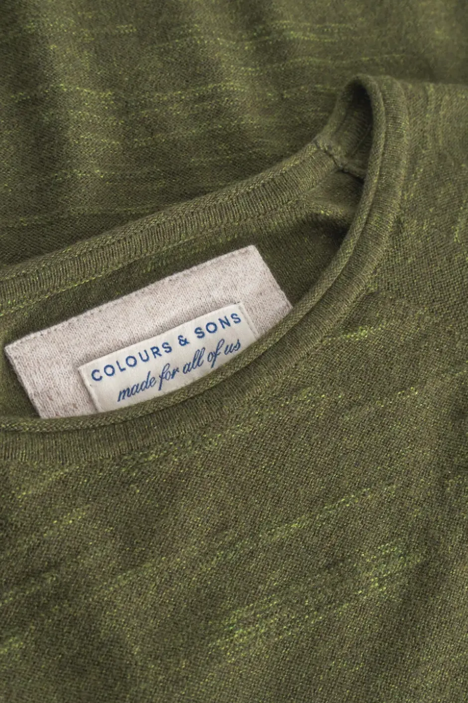 Pullover*Colours & Sons Pullover Slub - Yucca