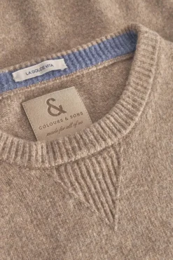 Pullover*Colours & Sons Pullover Woolen Touch - Tumbleweed