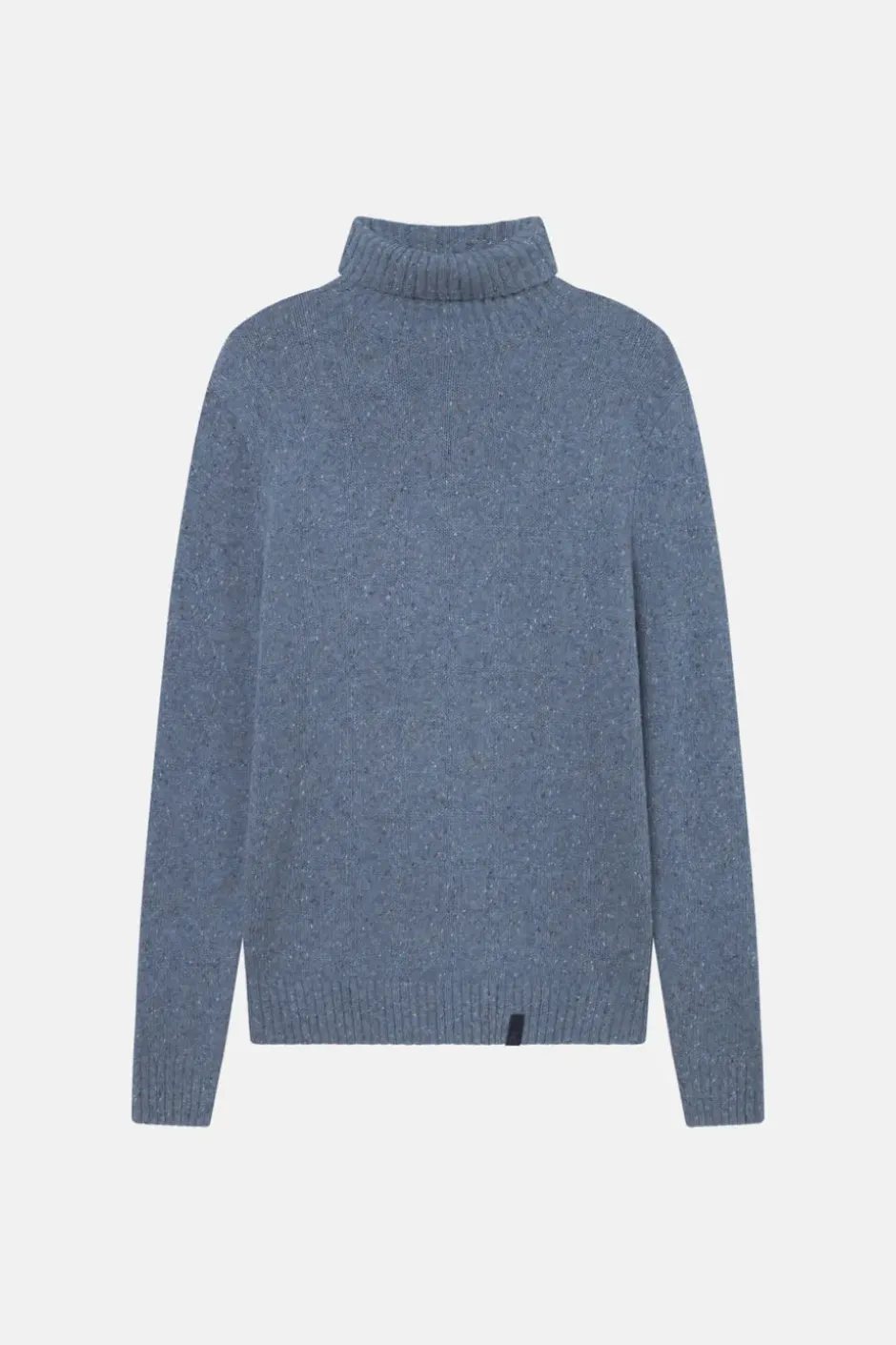 Pullover*Colours & Sons Rollkragen Pullover Donegal - Denim