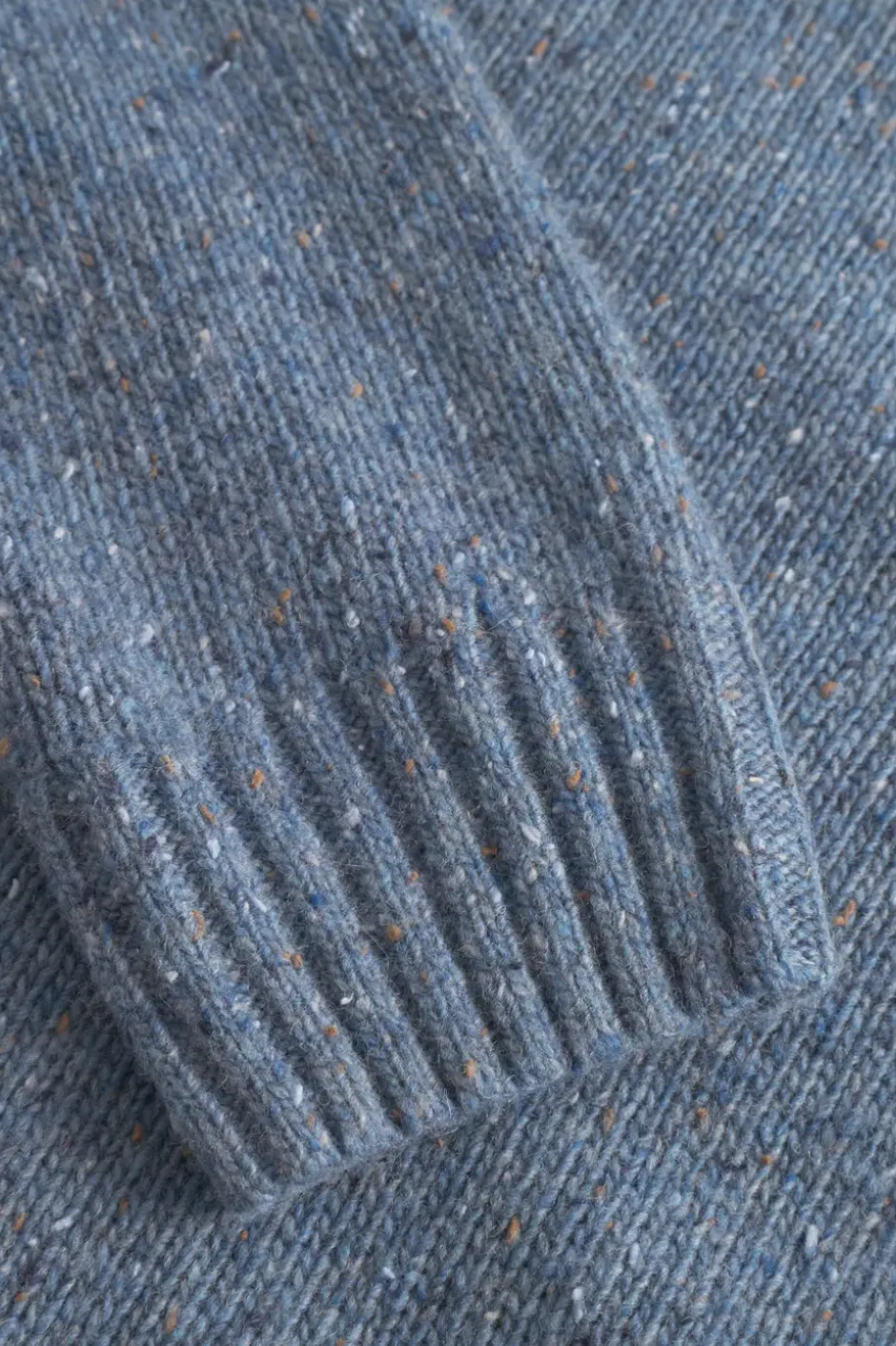 Pullover*Colours & Sons Rollkragen Pullover Donegal - Denim