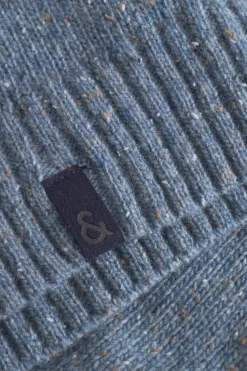 Pullover*Colours & Sons Rollkragen Pullover Donegal - Denim