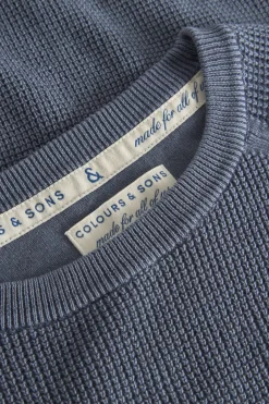 Pullover|Pullover*Colours & Sons Roundneck Basic - River