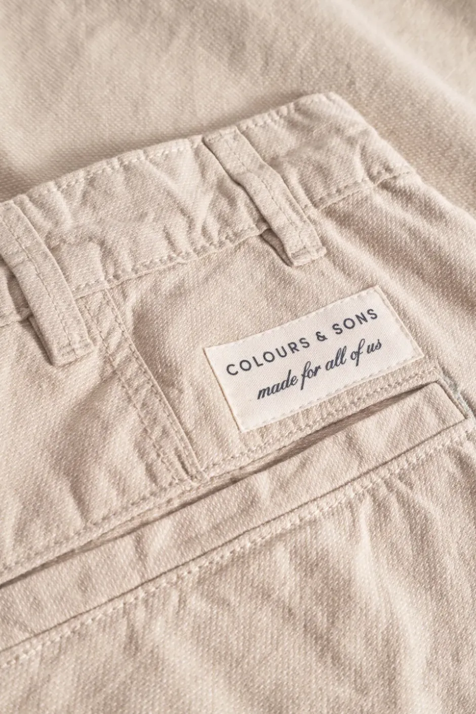 Shorts*Colours & Sons Shorts Dobby - Tent