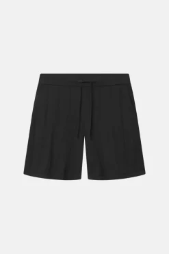 Shorts*Colours & Sons Shorts Leinen Blend - Black