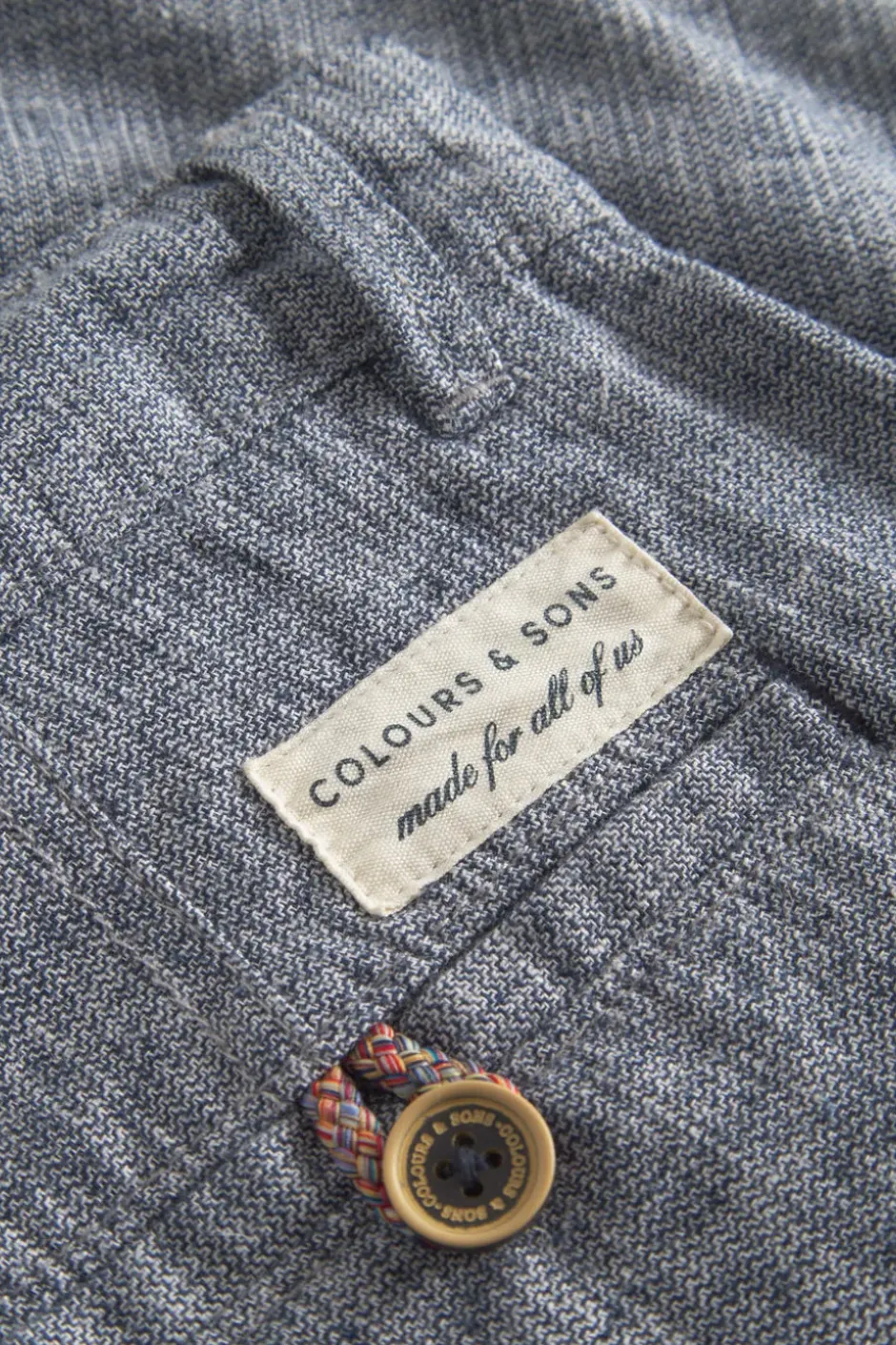 Shorts*Colours & Sons Shorts Leinen Blend - River Twill