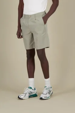 Shorts*Colours & Sons Shorts with Pleats - Matcha