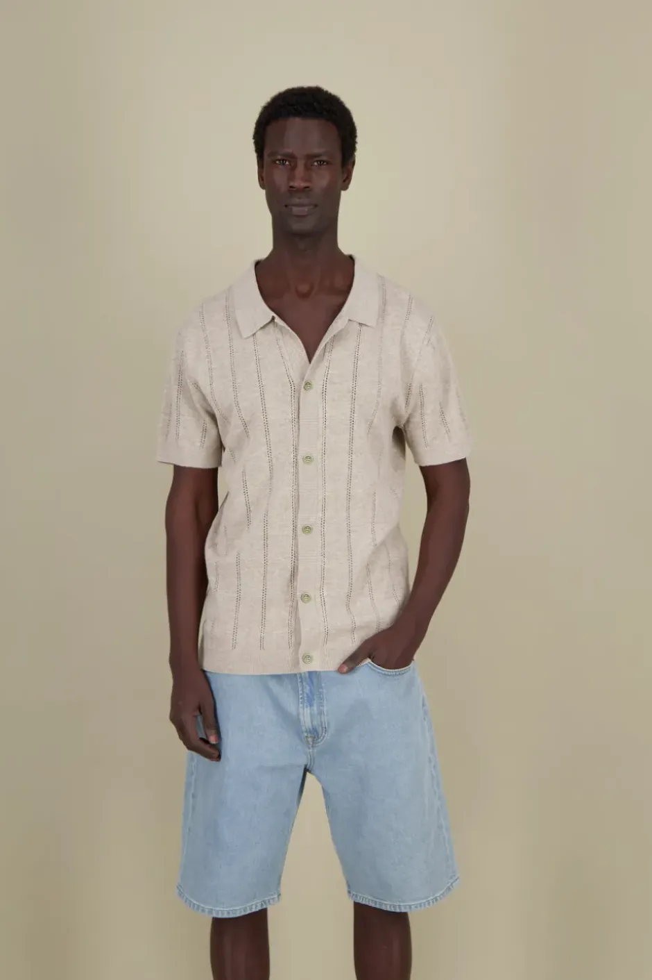 Pullover|Hemden*Colours & Sons Strick Hemd - Tent