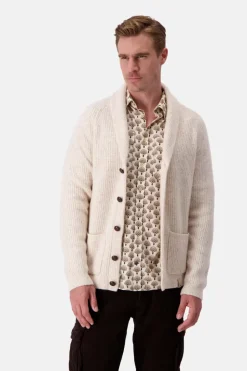 Pullover*Colours & Sons Strickjacke Donegal - Offwhite