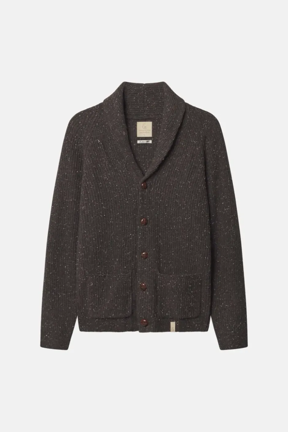 Pullover*Colours & Sons Strickjacke Donegal - Soil
