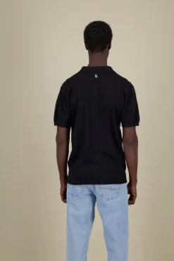Pullover|T-Shirts & Polos*Colours & Sons Strick Polo - Black