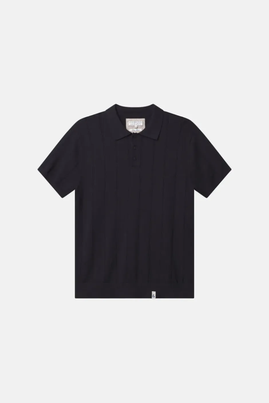 Pullover|T-Shirts & Polos*Colours & Sons Strick Polo - Black