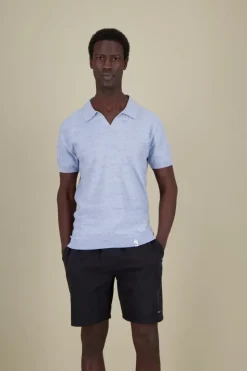 T-Shirts & Polos*Colours & Sons Strickpolo - Sky