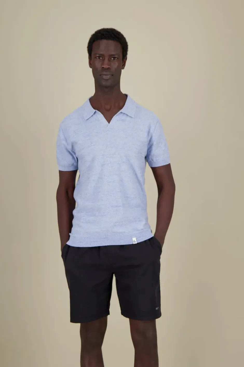 T-Shirts & Polos*Colours & Sons Strickpolo - Sky