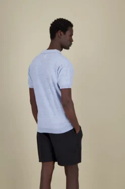 T-Shirts & Polos*Colours & Sons Strickpolo - Sky