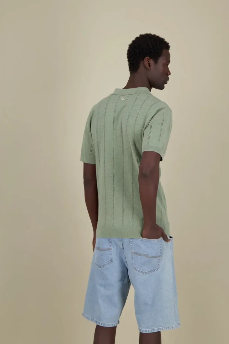 Pullover|T-Shirts & Polos*Colours & Sons Strick Polo - Wasabi