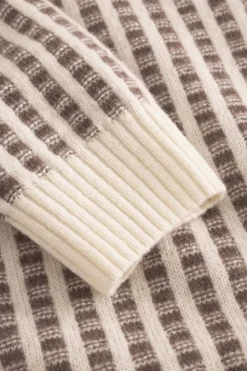 Pullover*Colours & Sons Strickpullover-gemustert - Offwhite-Soil