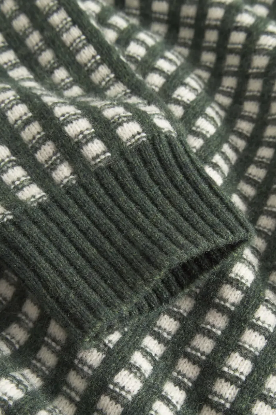 Pullover*Colours & Sons Strickpullover-gemustert - Yucca-Offwhite