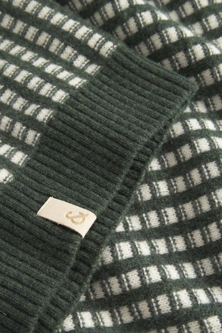 Pullover*Colours & Sons Strickpullover-gemustert - Yucca-Offwhite