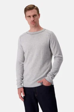 Pullover*Colours & Sons Strickpullover Merino Blend - Silver