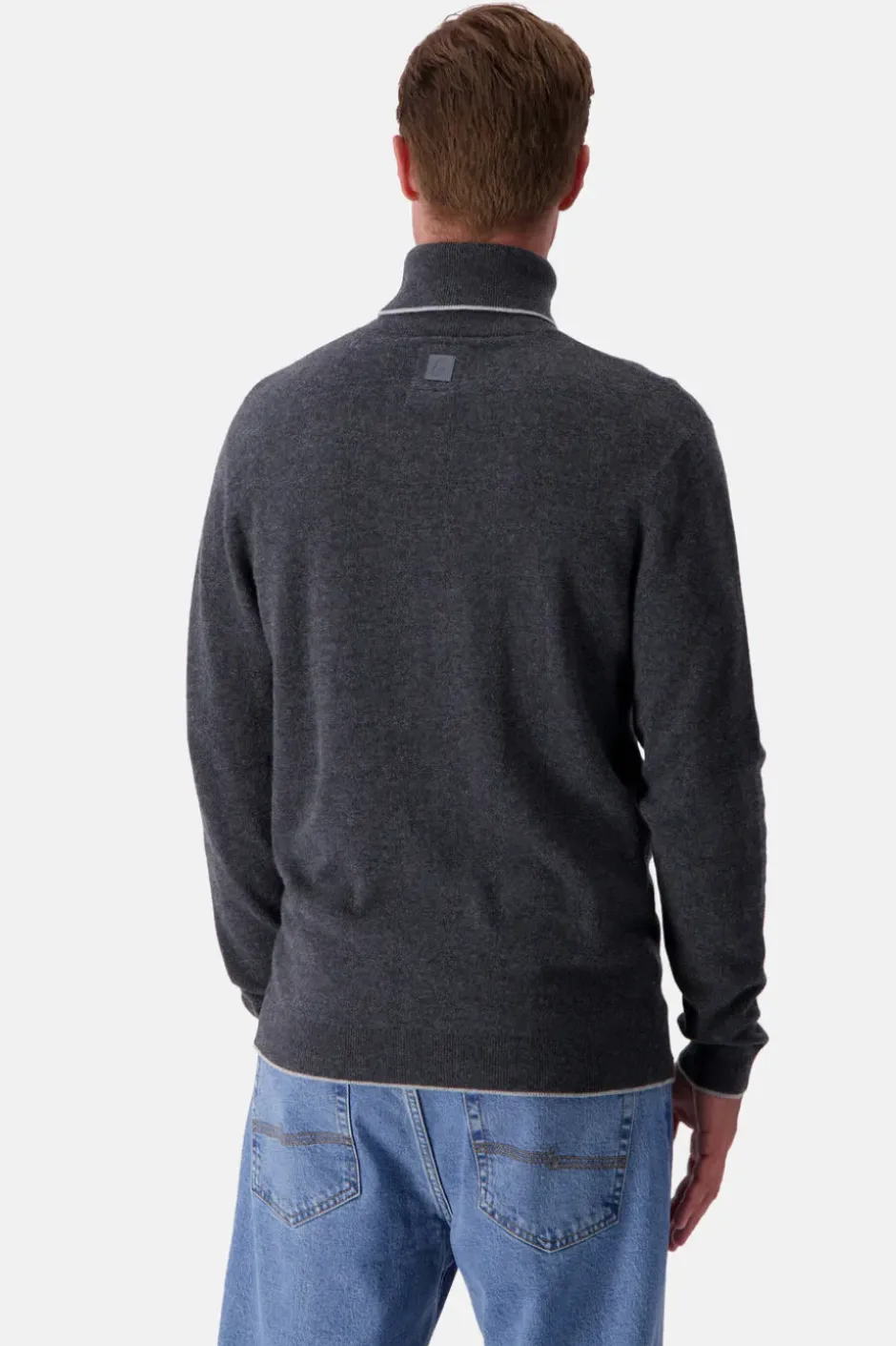 Pullover*Colours & Sons Strickpullover Merino Blend - Anthracite