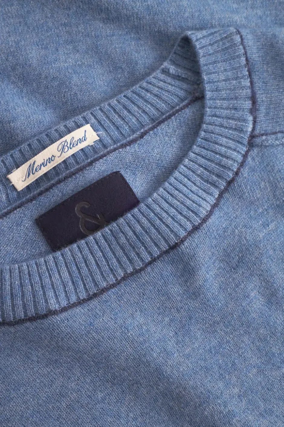 Pullover*Colours & Sons Strickpullover Merino Blend - Denim