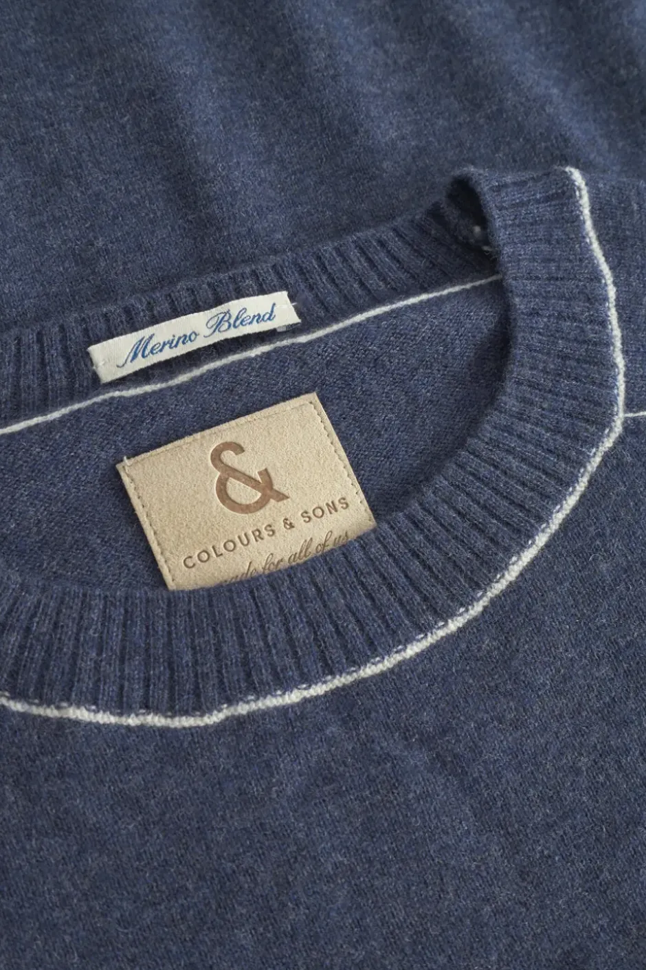 Pullover*Colours & Sons Strickpullover Merino Blend - Navy