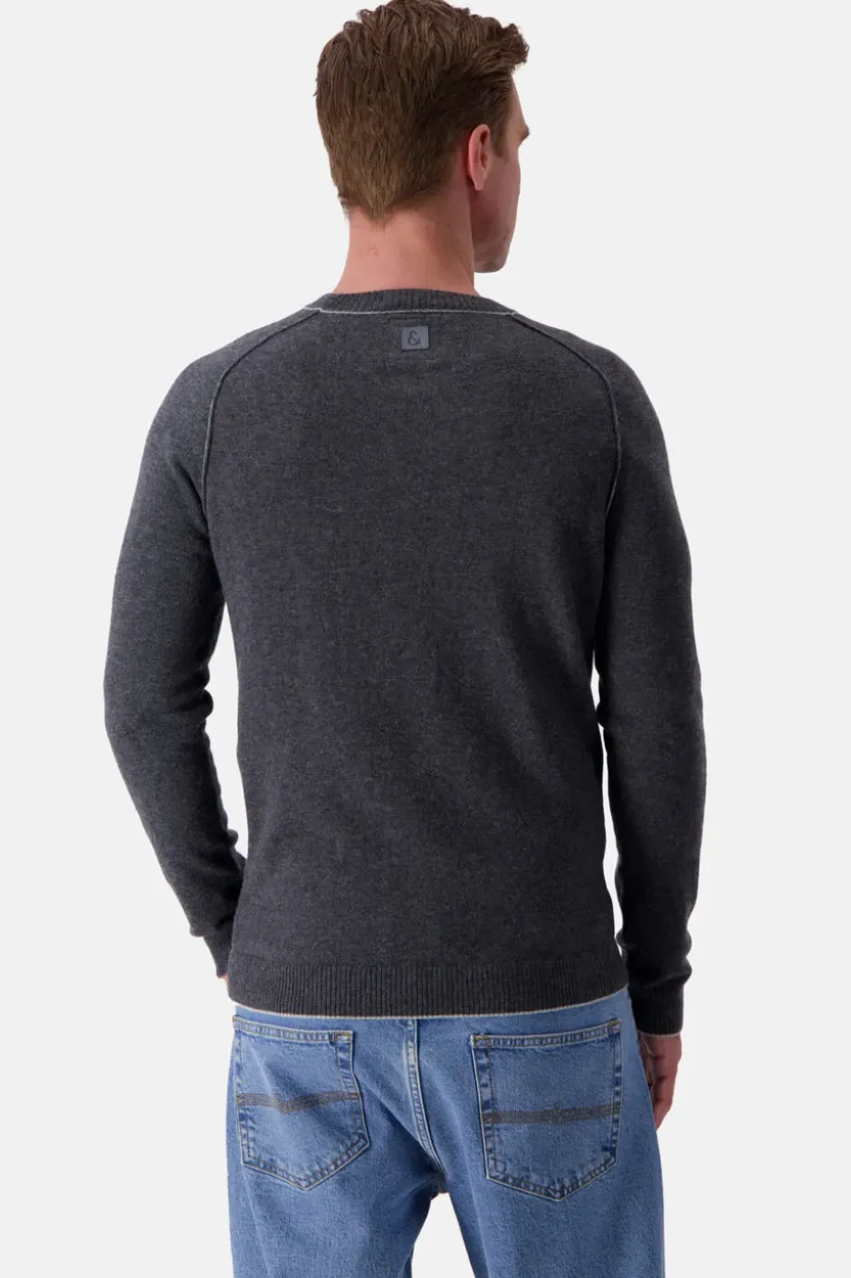 Pullover*Colours & Sons Strickpullover Merino Blend - Anthracite