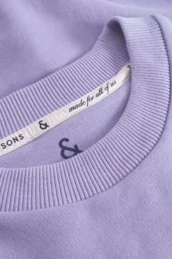 Sweatshirts*Colours & Sons Sweatshirt Made For All Of Us - Orchid
