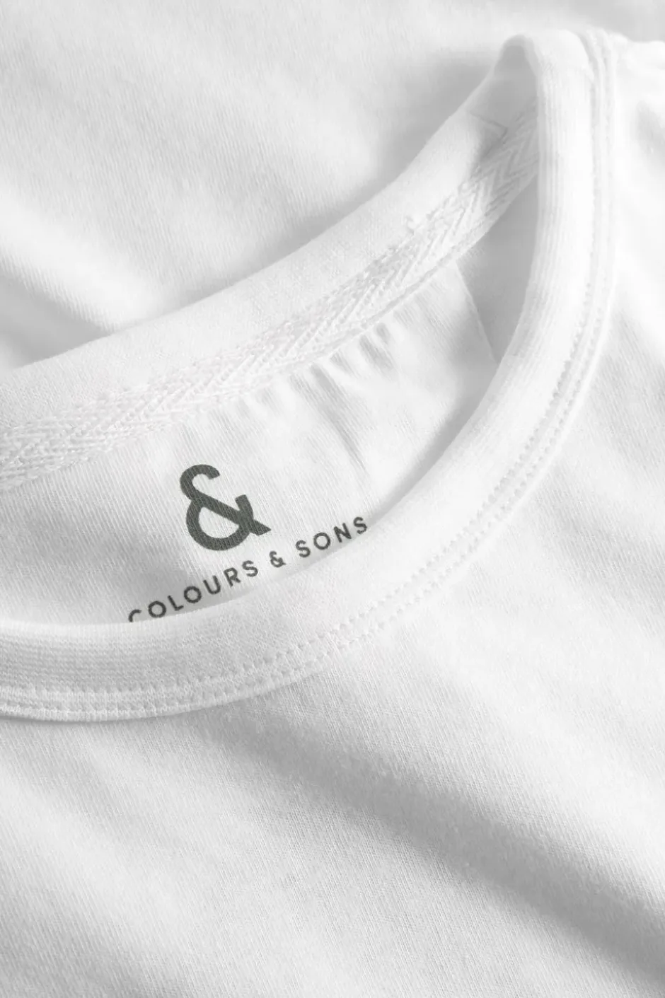 T-Shirts & Polos*Colours & Sons T-Shirt-Botaniste - White