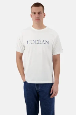 T-Shirts & Polos*Colours & Sons T-Shirt L`océan - White