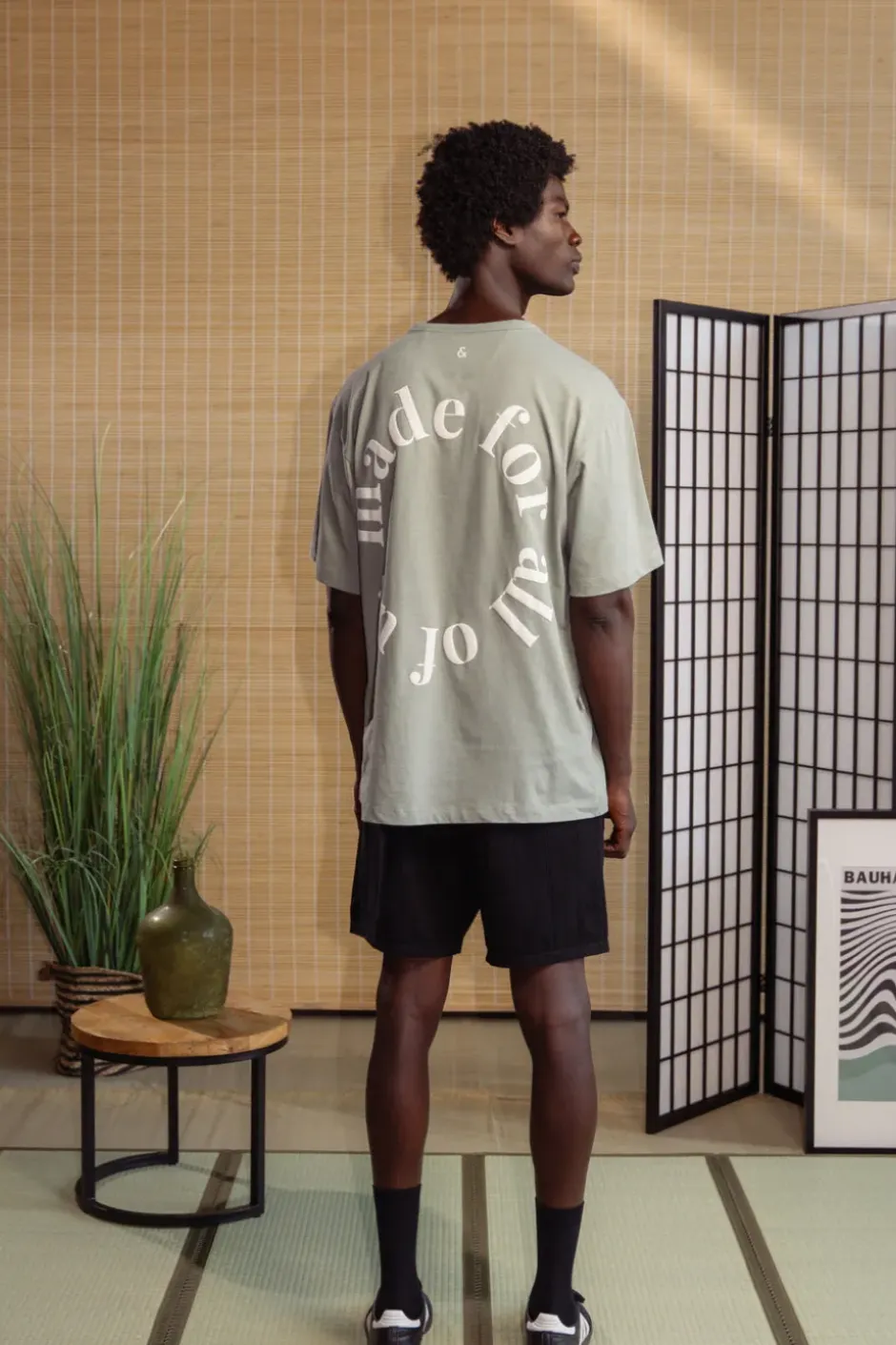 T-Shirts & Polos*Colours & Sons T-Shirt Made For All Of Us - Matcha