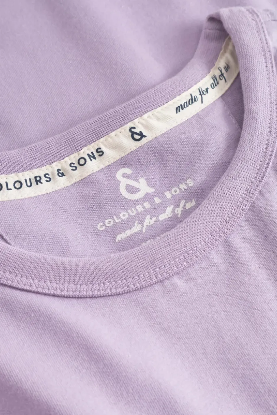 T-Shirts & Polos*Colours & Sons T-Shirt Made For All Of Us - Orchid