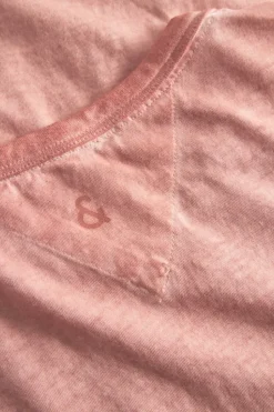 T-Shirts & Polos*Colours & Sons T-Shirt Oil Dyed - Peach