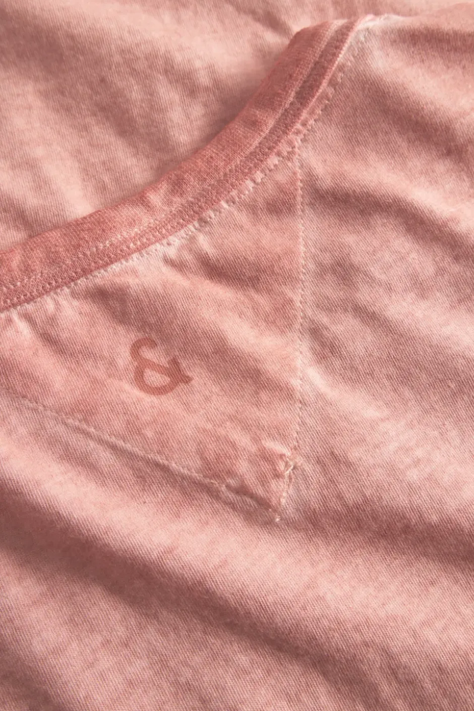 T-Shirts & Polos*Colours & Sons T-Shirt Oil Dyed - Peach
