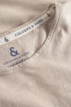 T-Shirts & Polos|T-Shirts & Polos*Colours & Sons T-Shirt Slub - Tent